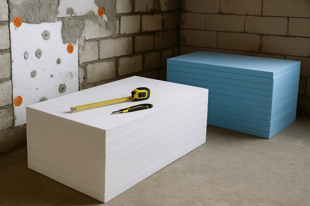 Styropian EPS i XPS – płyty izolacyjne na budowie