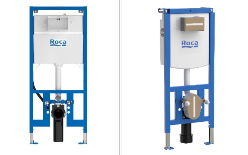 Fot. System Roca Duplo S został zaprojektowany z myślą o wygodzie instalatora i maksymalnej efektywności montażu.