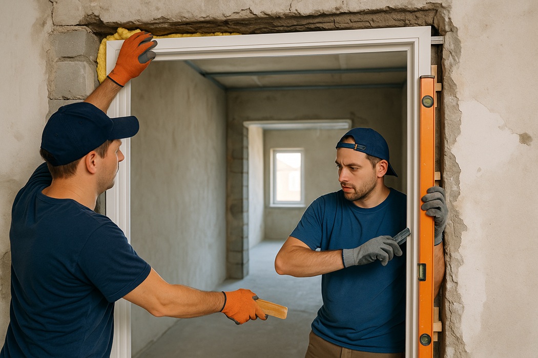Co zrobić, gdy otwór na drzwi jest za duży?