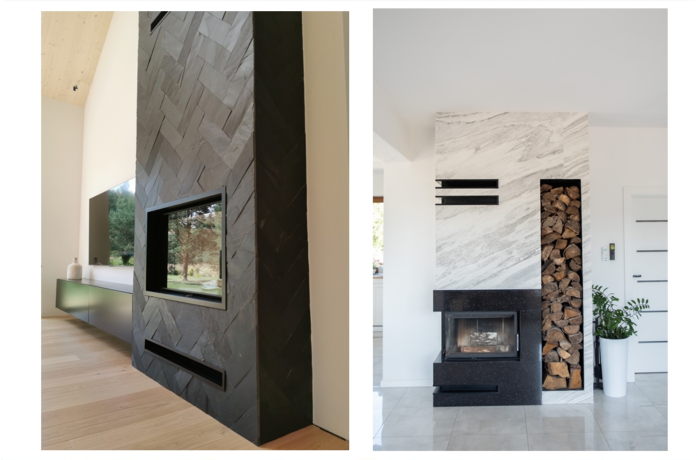 Kominek z charakterem – trzy pomysły na wyjątkową okładzinę z kamienia naturalnego
