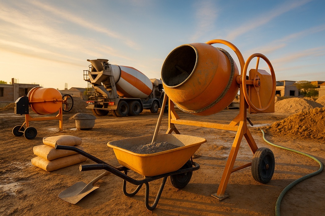 Betoniarki – rodzaje i zasady bezpiecznego użytkowania