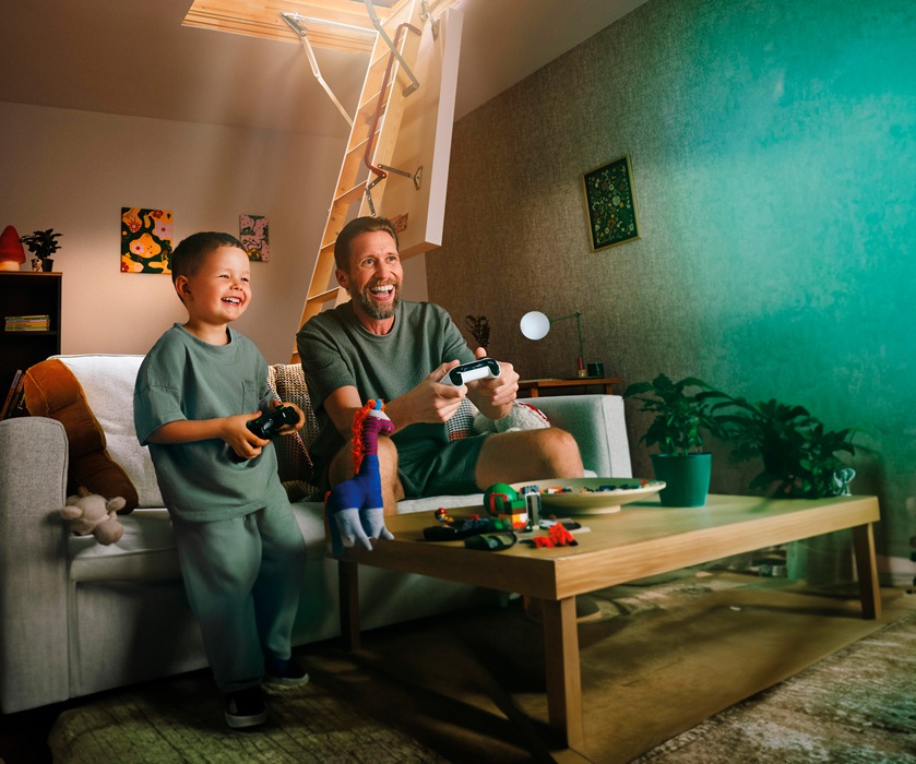 FAKRO-schody-GREENSTEP-wygodne wejscie na poddasze, fot. Fakro