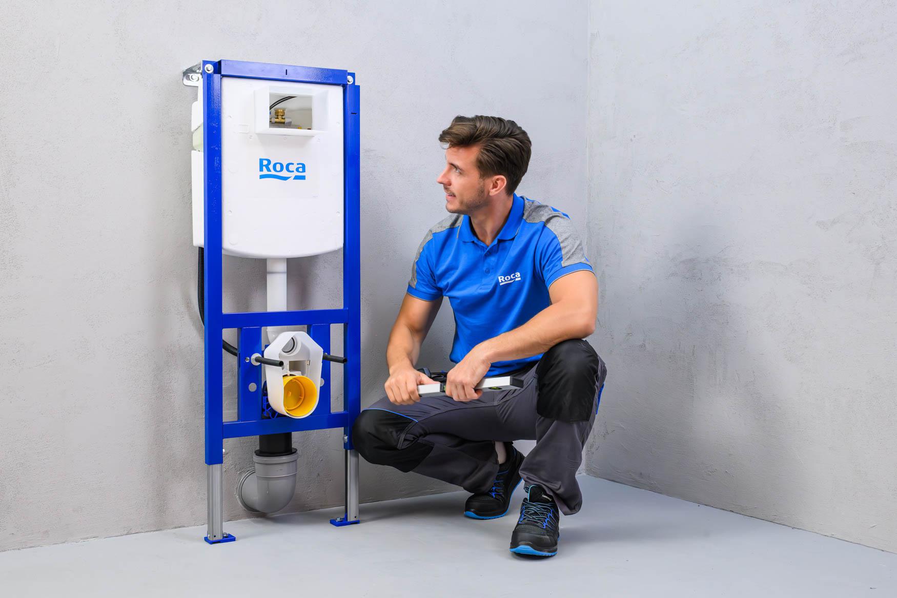 Fot. Szeroki wybór modeli stelaży podtynkowych Roca Duplo S zapewnia dopasowanie konstrukcji do specyfiki projektu i sytuacji na budowie, fot. Roca