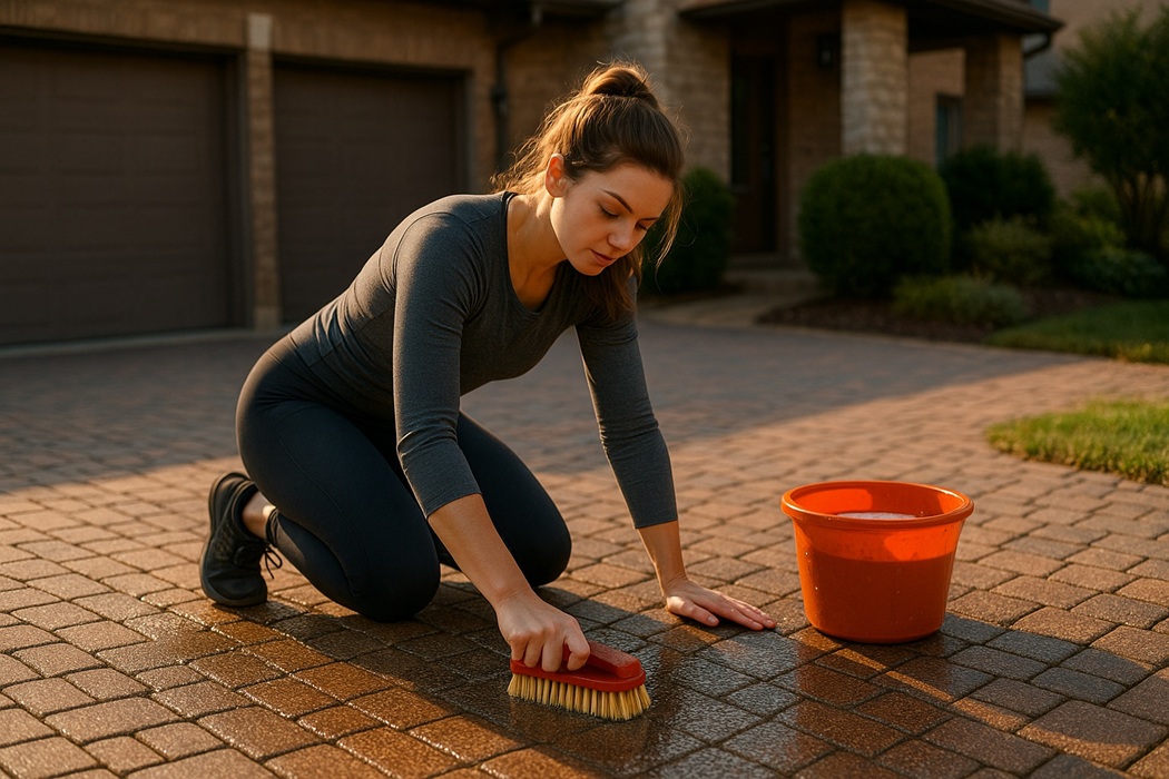 Jak dbać o kostkę brukową?