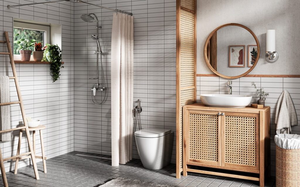 ALGEO_podtynkowa bidetowa, z zestawem, fot. Ferro