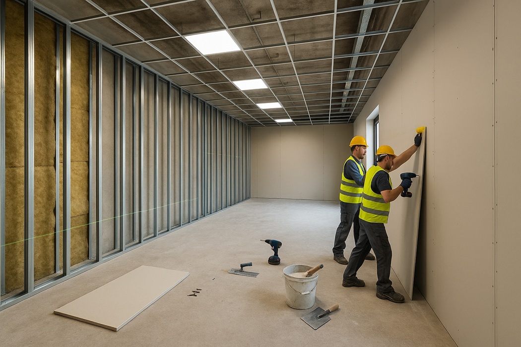 Systemy suchej zabudowy – kompletny przewodnik dla wykonawcy