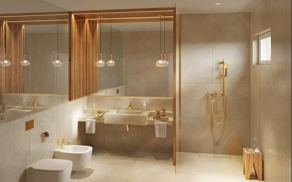 FIESTA BRIGHT GOLD_bateria bidetowa, fot. Ferro