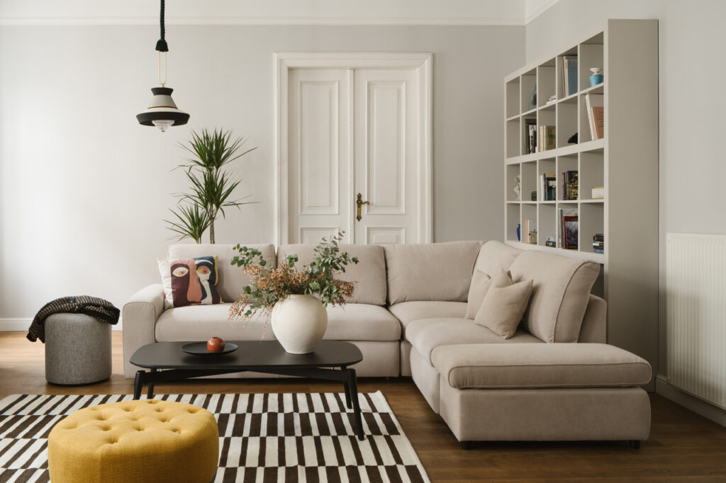 Galeria_Wnetrz_DOMAR_salon_GALA_COLLEZIONE_naroznik_KARATO, fot. fot. Galeria Wnętrz DOMAR