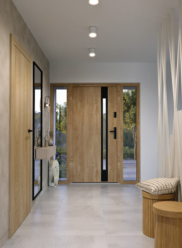 PORTA-drzwi-THERMO-GLASS-jak dopasowac drzwi wewnetrzne do zewnetrznych