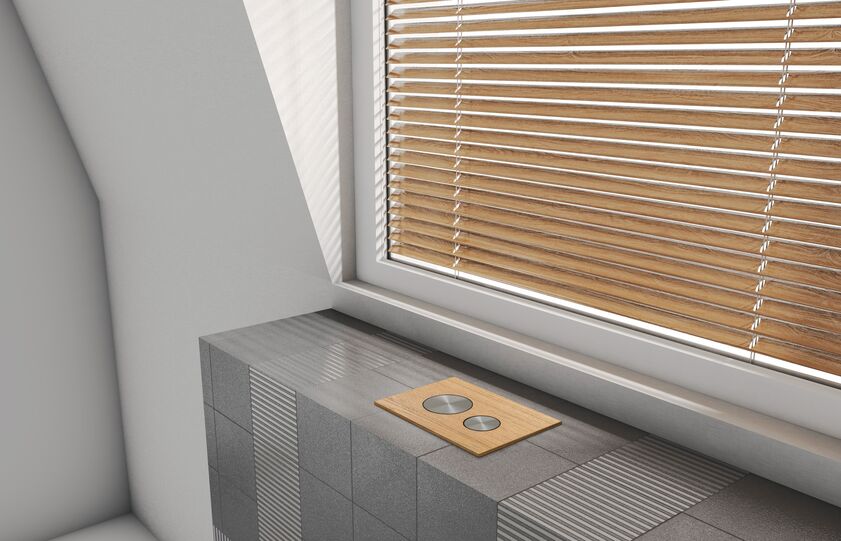 Stelaż TECE montaż pod oknem, fot. TECE