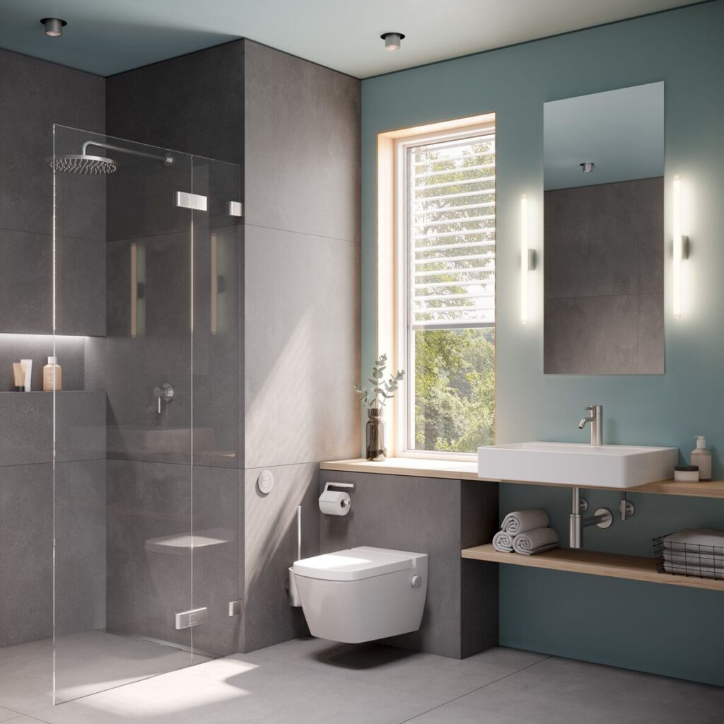 Stelaż niski TECEprofil 750 mm, fot. TECE