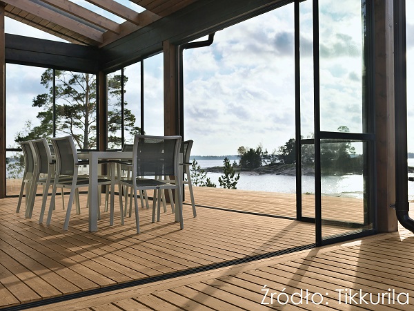 Tikkurila Valtti Plus Terrace Oil Akva_kolor 5072, fot. Tikkurila