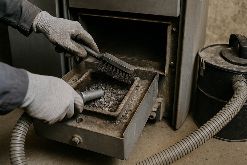 Jak czyścić palnik pelletowy?