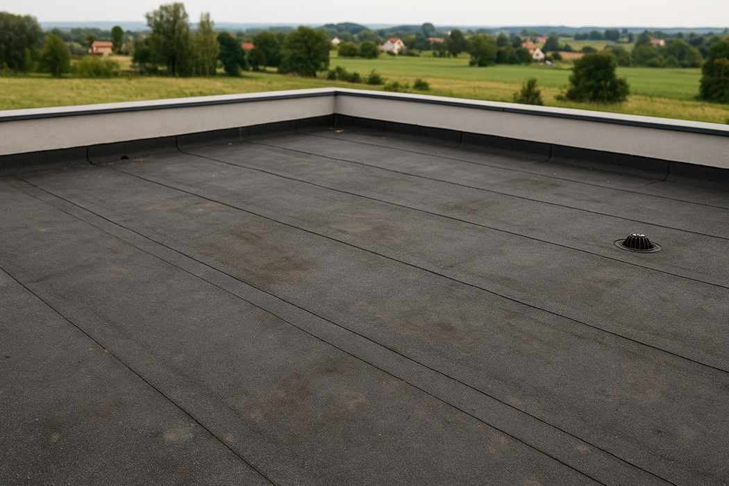Paroizolacja dachu płaskiego – jak uniknąć skraplania się wody pod papą?