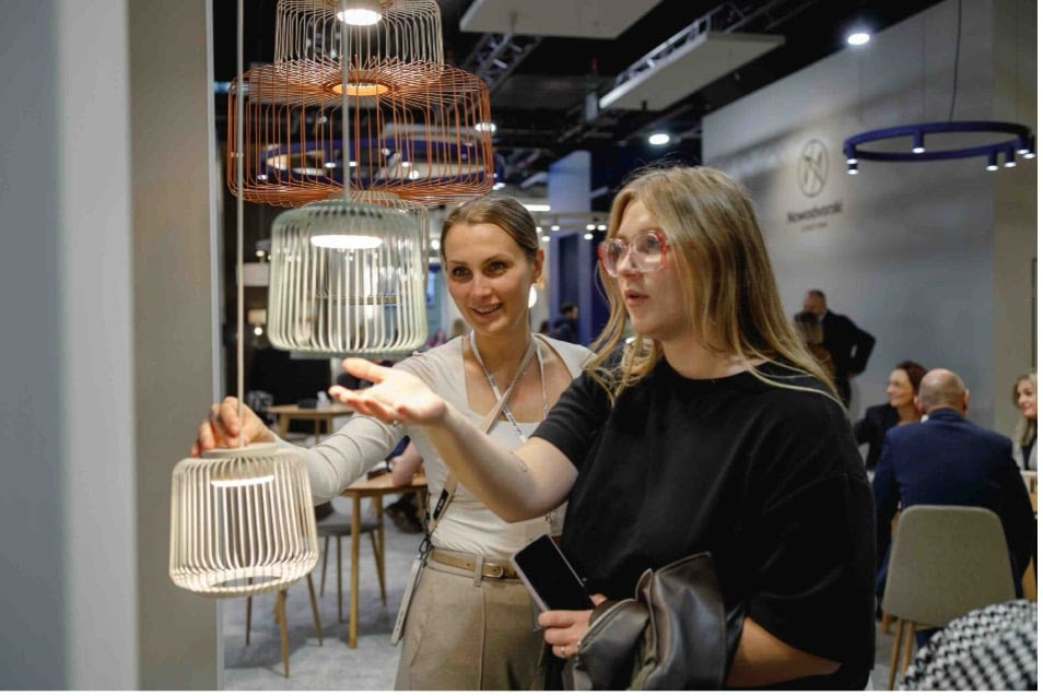 Nowodvorski Lighting na Warsaw Home and Contract 2025, fot. Nowodvorski Lighting