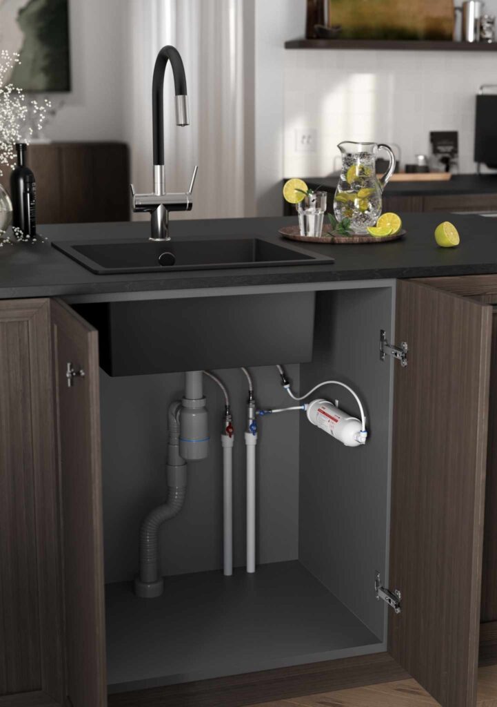 FILTRATA BLACK_podłączenie, fot. Ferro