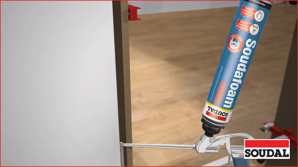 Soudal-pianka pistoletowa Soudal Soudafoam Doors-montaz drzwi