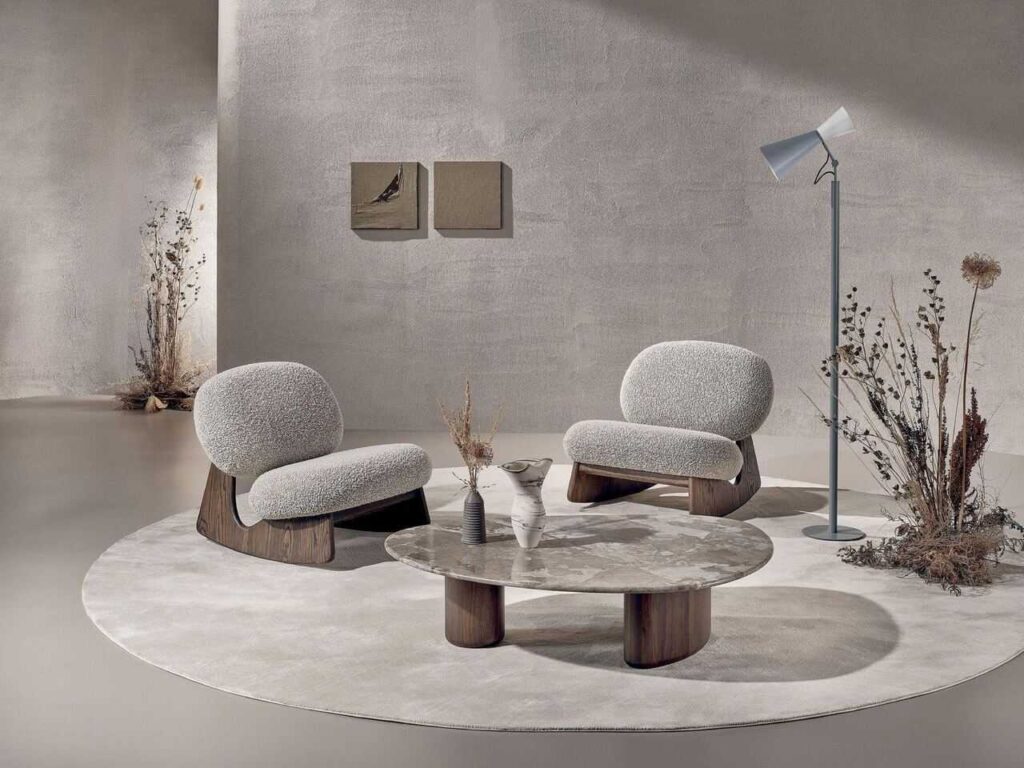 Galeria Wnetrz DOMAR salon INTERNO ITALIANO fotel bujany Twig Gruppo 23-001-30, fot. Galeria Wnętrz DOMAR
