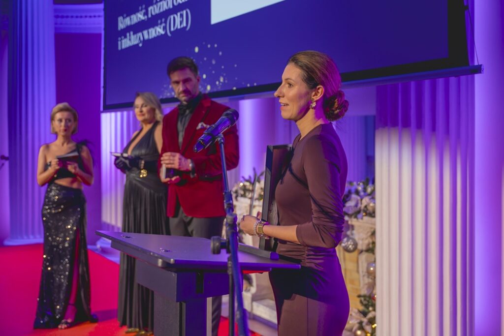 Odebranie wyróżnienia dla VELUX Polska
