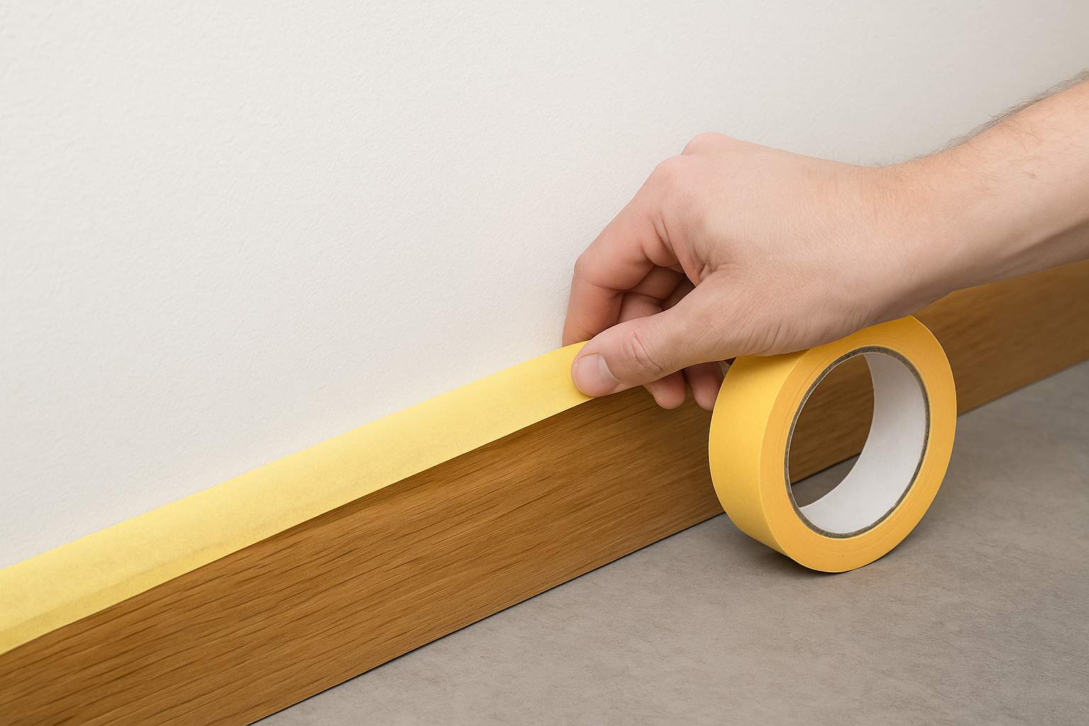 Taśma malarska bez zacieków: proste zasady, które robią „ostre odcięcie”