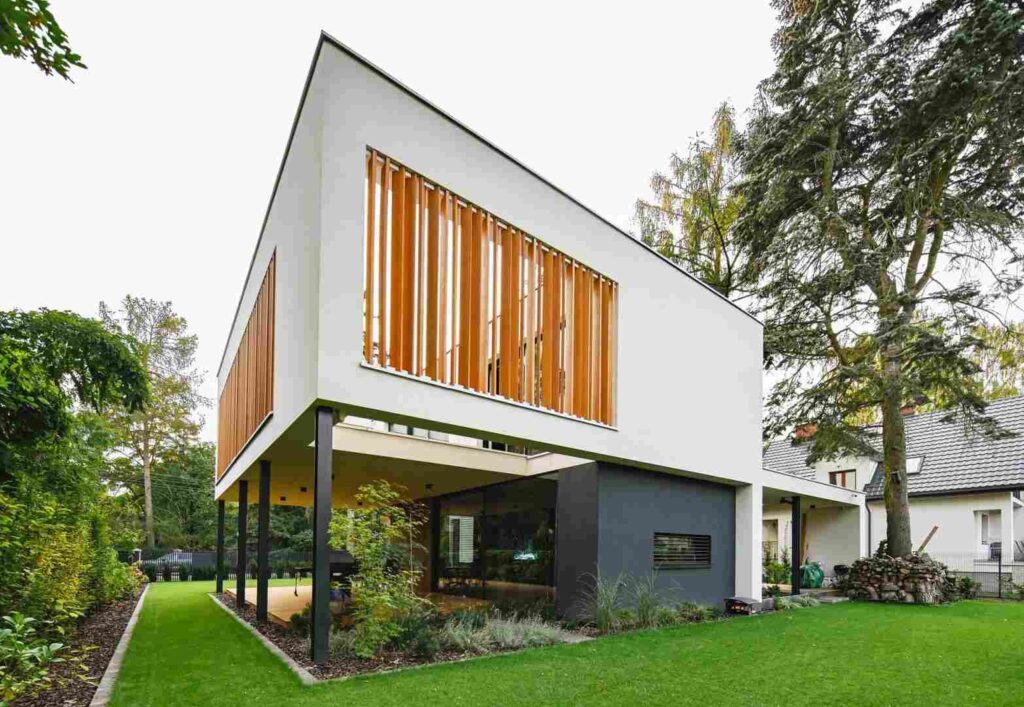Baumit dom jednorodzinny GRZ House Komorów, fot. Baumit