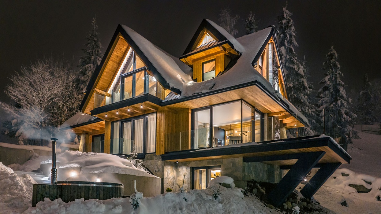 Kościelisko, Salamandra Chalet projekt Domy Drewniane Drewnex, fot. Aluprof