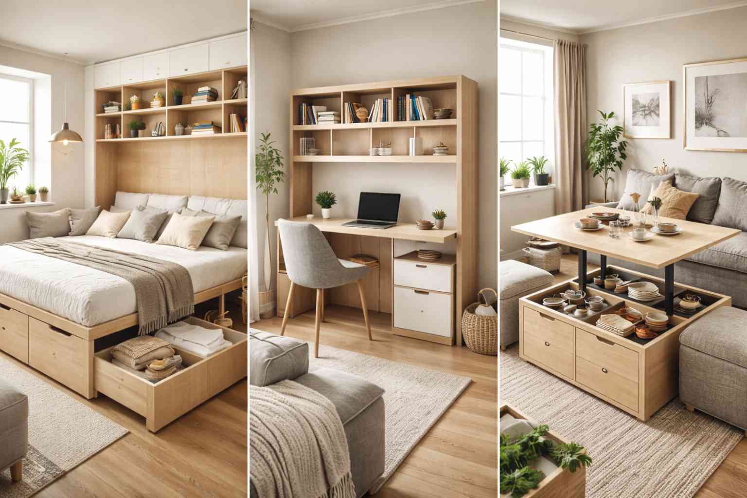 Meble wielofunkcyjne – rozwiązania dla małych mieszkań