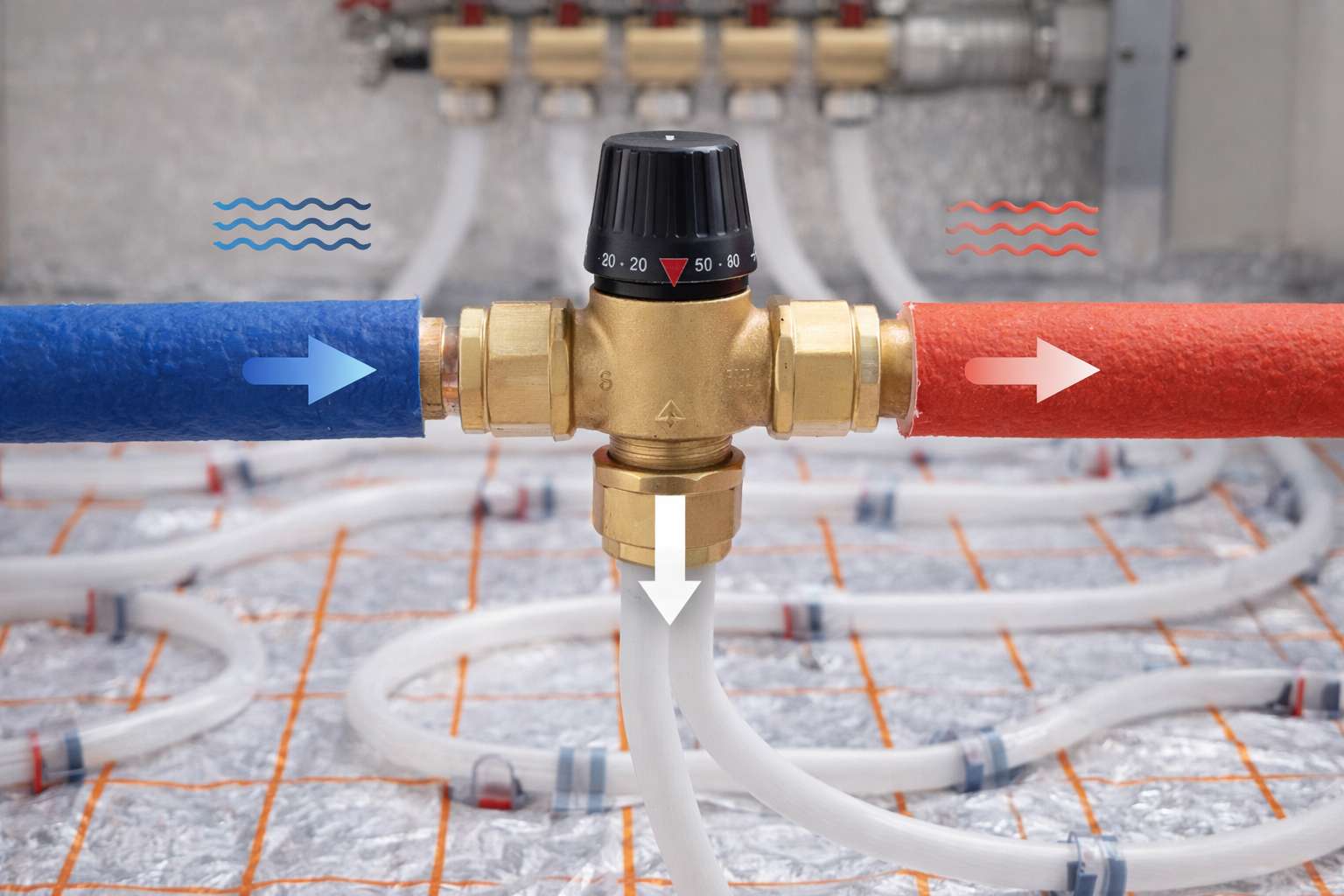 Zawór mieszający w podłogówce: cichy strażnik komfortu i bezpieczeństwa