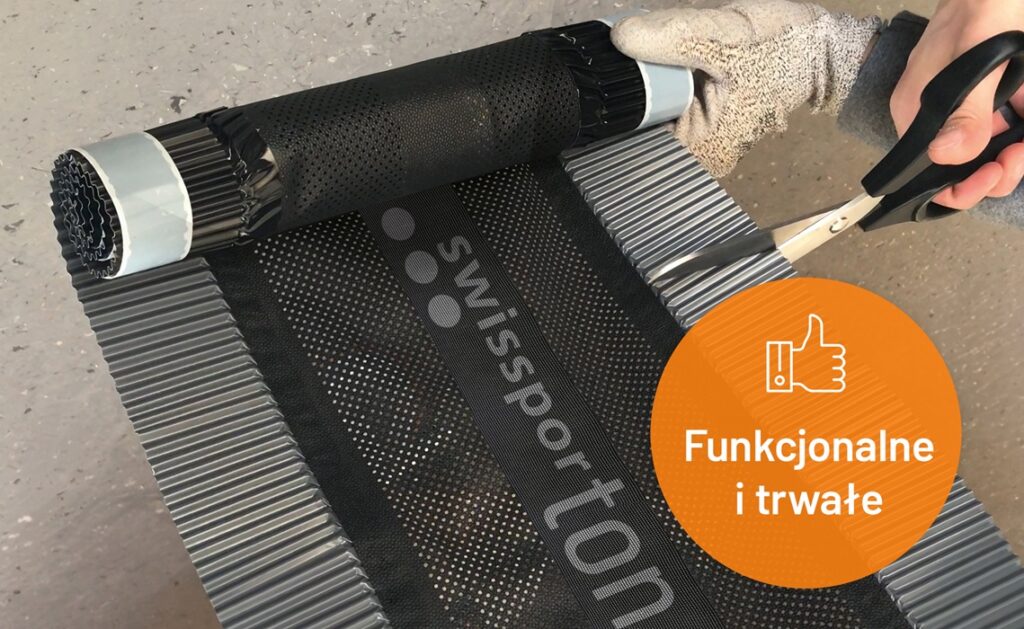 RBF to nowa linia innowacyjnych, funkcjonalnych i trwałych taśm przeznaczonych na dachy skośne, fot. swissporTON