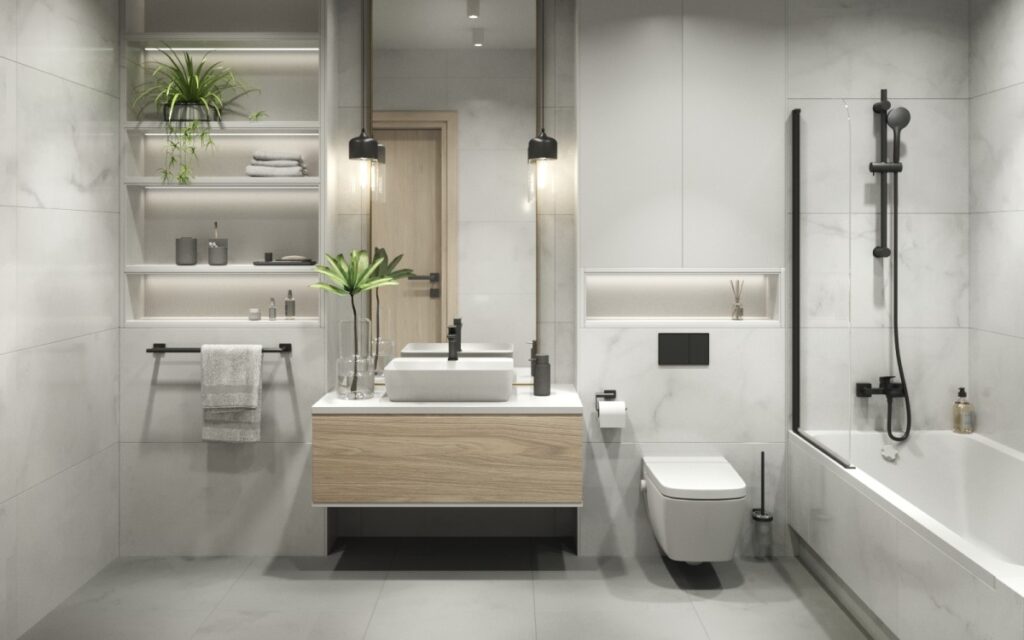 FERRO, kolekcja VITTO BLACK VERDELINE w wykończeniu czarny mat