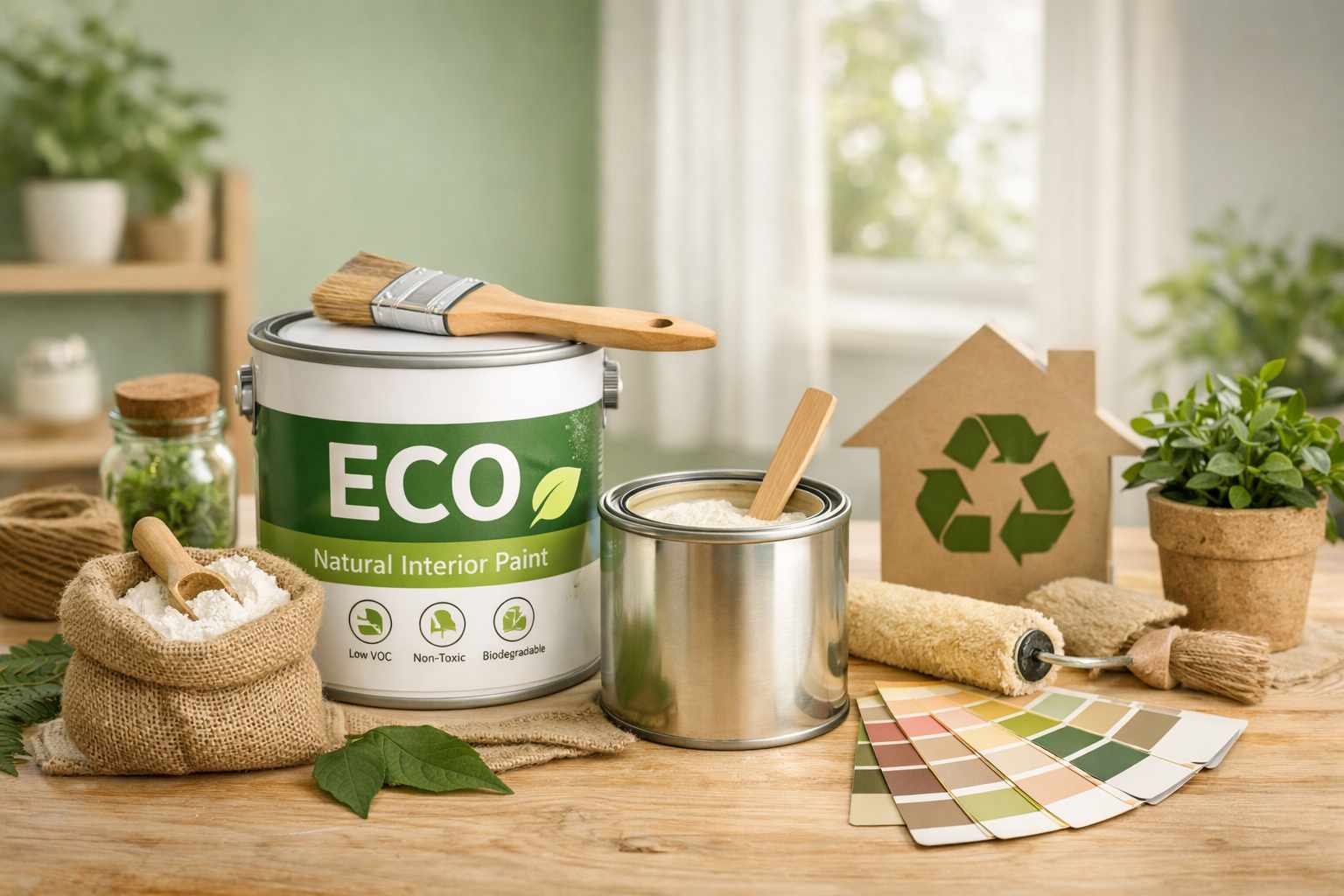 Ekologiczna farba do wnętrz – co naprawdę oznacza „eco” na opakowaniu?