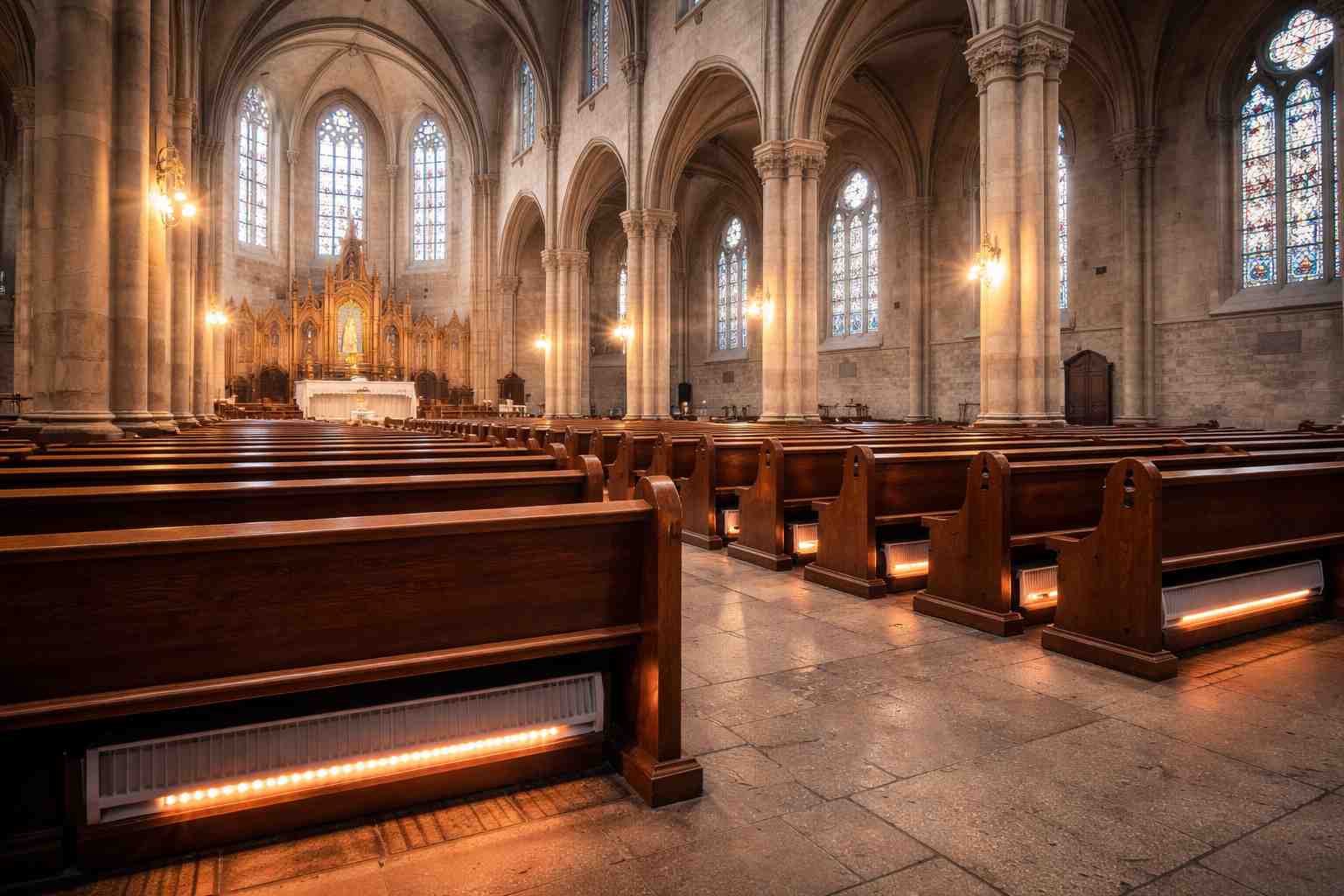 Ogrzewanie kościoła – porównanie systemów i kosztów eksploatacji