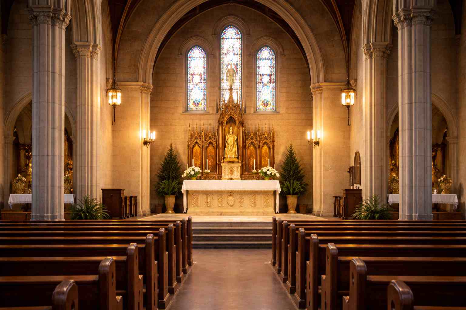 Światło w kościele: okna, świetliki i doświetlenie prezbiterium