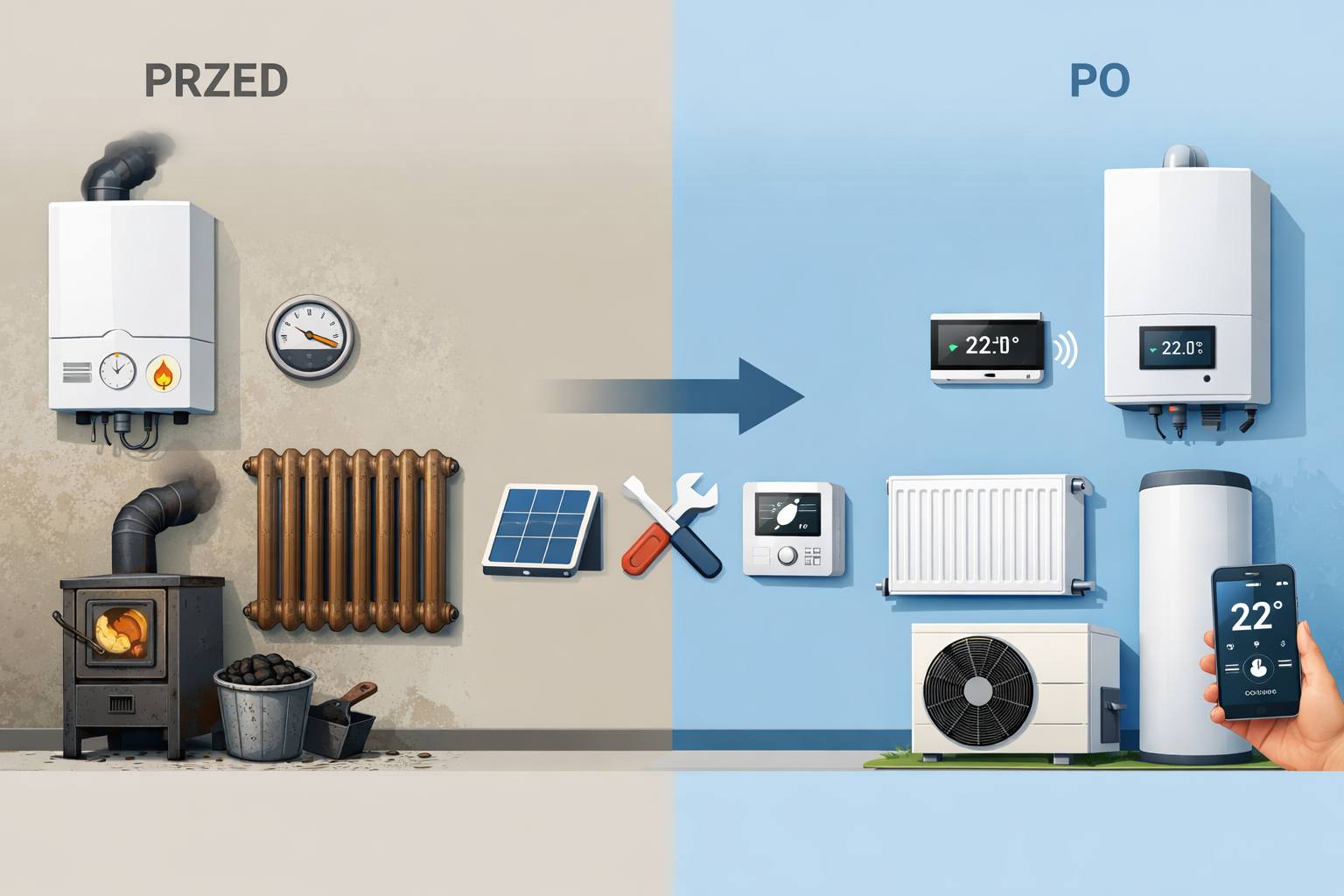 Modernizacja zamiast rewolucji – jak krok po kroku unowocześnić instalację grzewczą w 2026 roku?