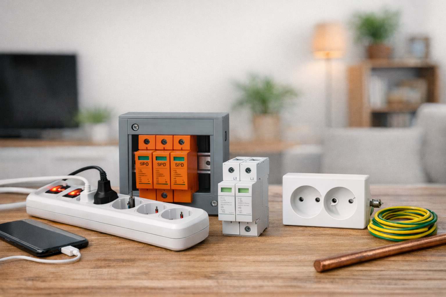 Ochrona przeciwprzepięciowa w domu jednorodzinnym