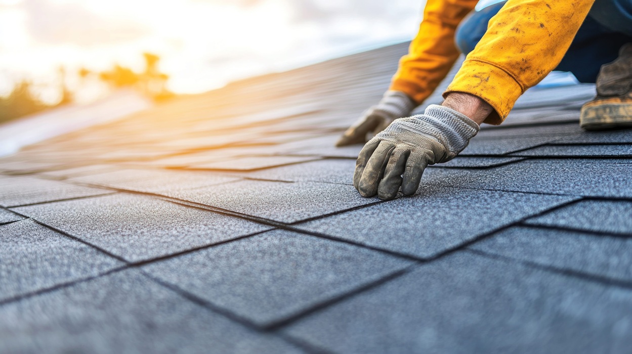 Sprawdzanie dachu po zimie, naprawa uszkodzeń na dachu, fot. PZPFiK