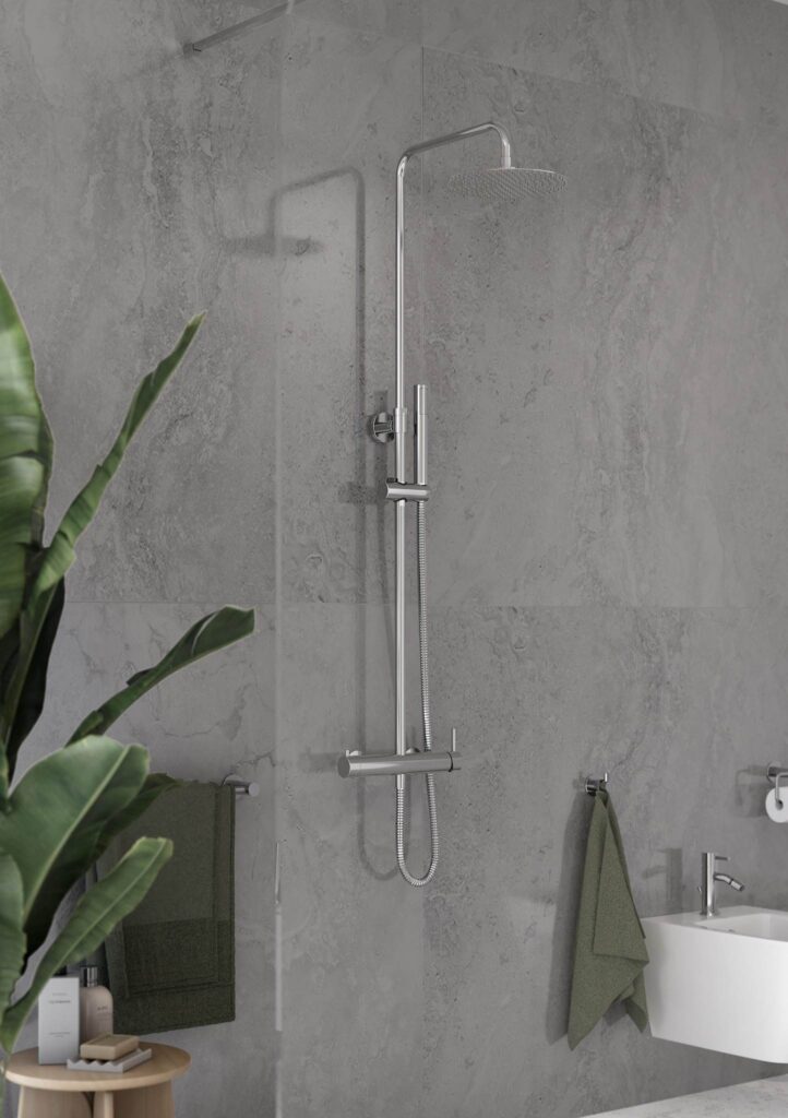 FERRO CIRICULUS CHROME Kolumna prysznicowa, fot. Ferro