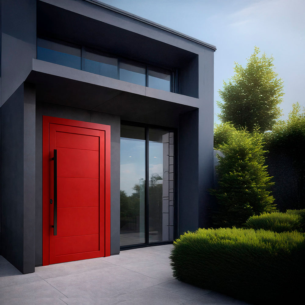 KRISHOME-aluminiowe drzwi zewnetrzne-TIVANO 