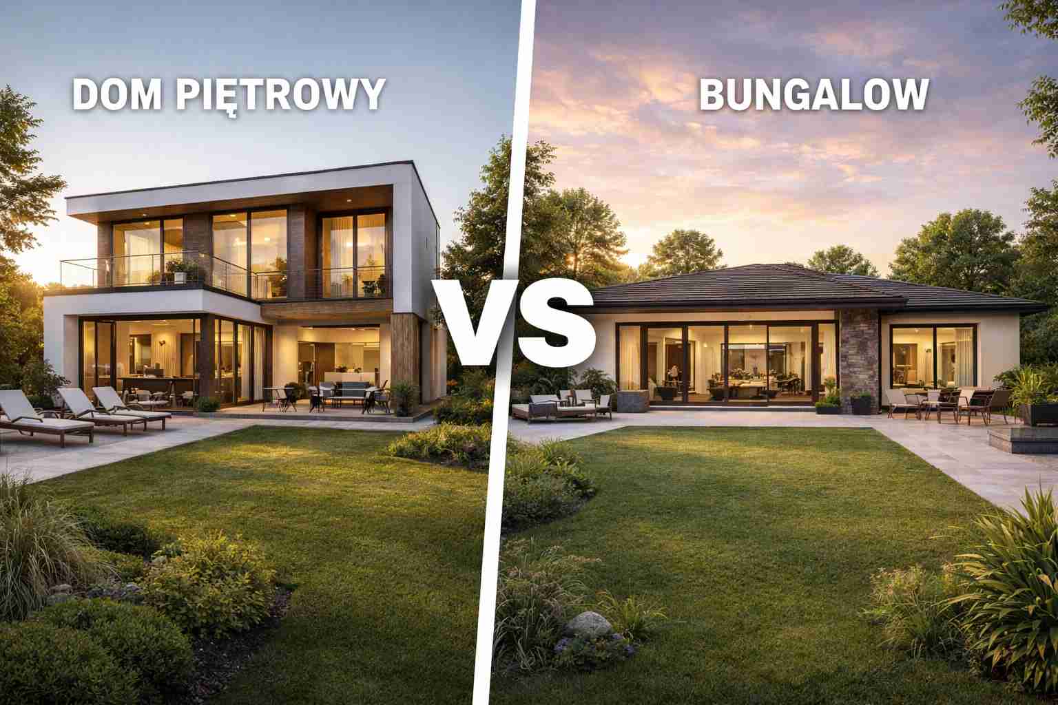 Dom piętrowy czy bungalow – co lepiej sprawdza się na małej działce?