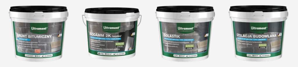 Fot. Ultrament / masy bitumiczne do izolacji fundamentów