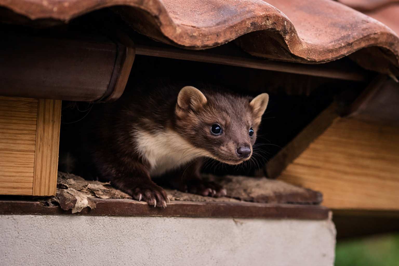 Jak zabezpieczyć dom przed kunami? Najwięcej szkód zaczyna się od małej szczeliny
