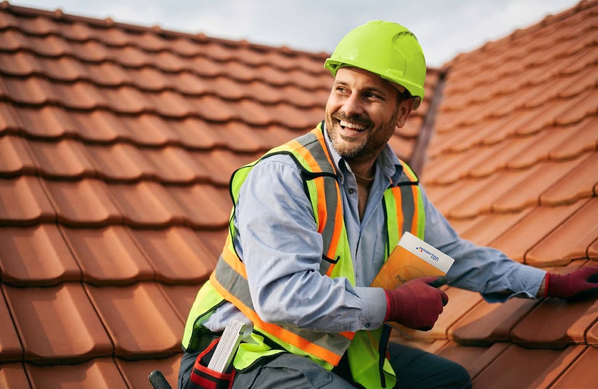 Dekarz staje się partnerem w procesie budowy – osobą, która pomaga podejmować decyzje, fot. swissporTON