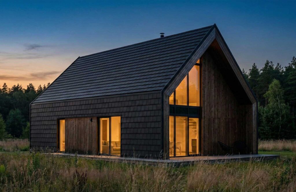 Wybierając KAPSTADT, decydujemy się na pokrycie dachu, które nie wyjdzie z mody wraz z końcem
sezonu, fot. swissporTON