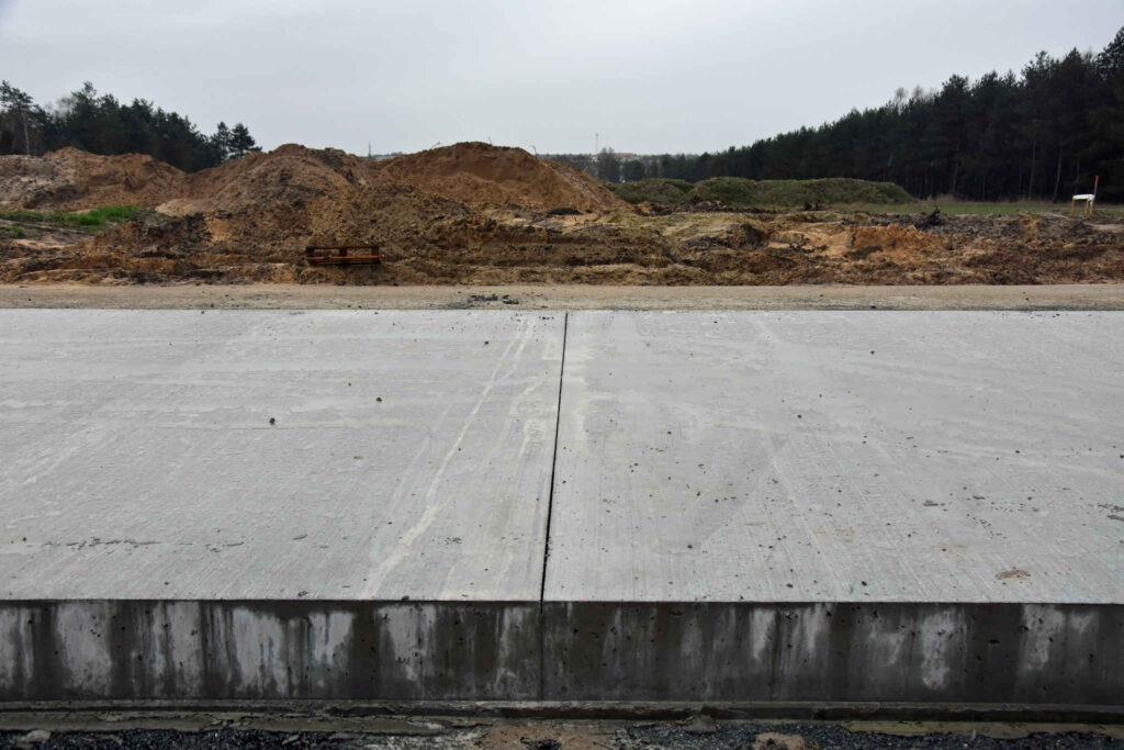 Droga gminna Ożarów odc próbny2