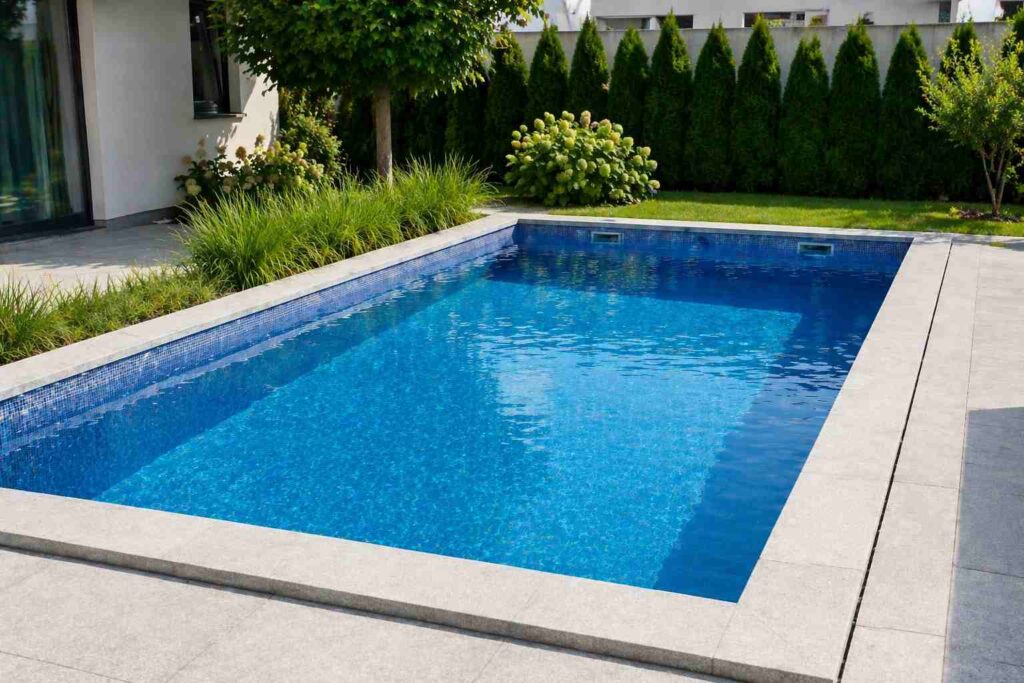 Basen murowany daje największą swobodę projektu