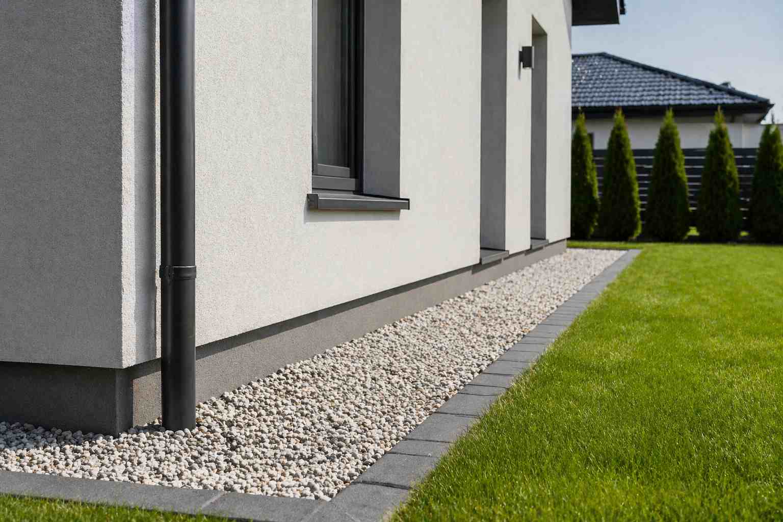 Opaska wokół domu – zdjęcia i inspiracje