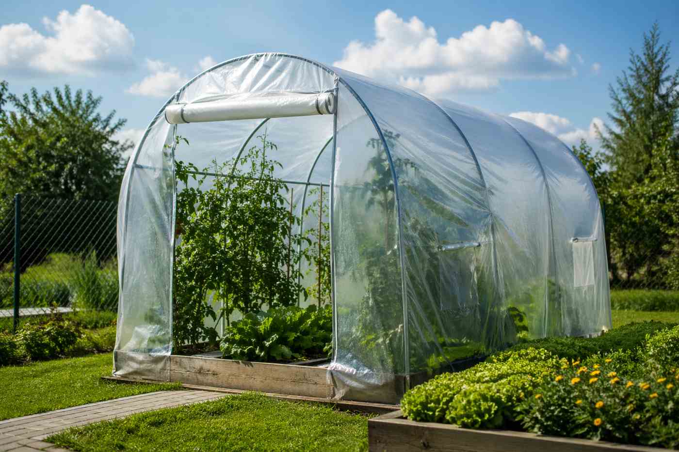 Tunel foliowy do małego ogrodu – jaki model wybrać?