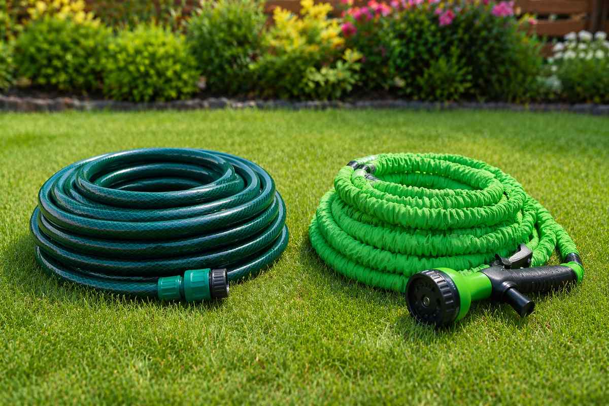 Wąż ogrodowy rozciągliwy czy klasyczny – plusy i minusy