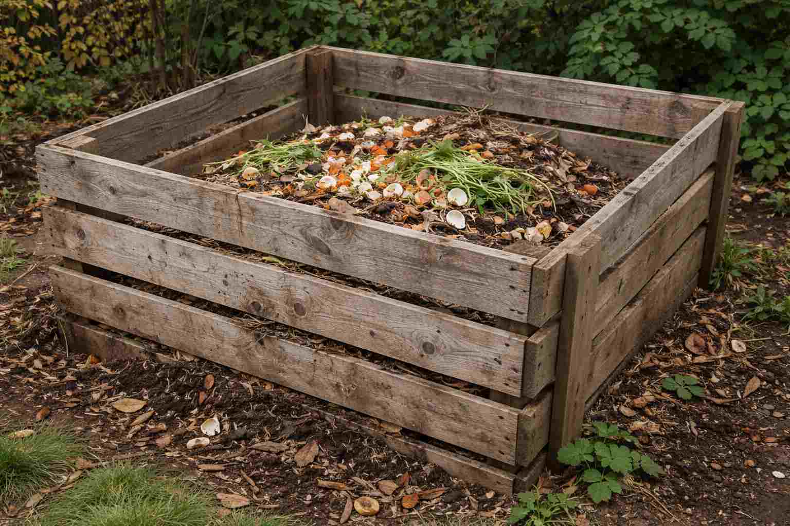 Jakie drewno na kompostownik sprawdzi się najlepiej?