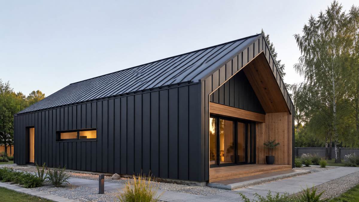 Blacha trapezowa w nowoczesnej architekturze – metal, który wyszedł z zaplecza